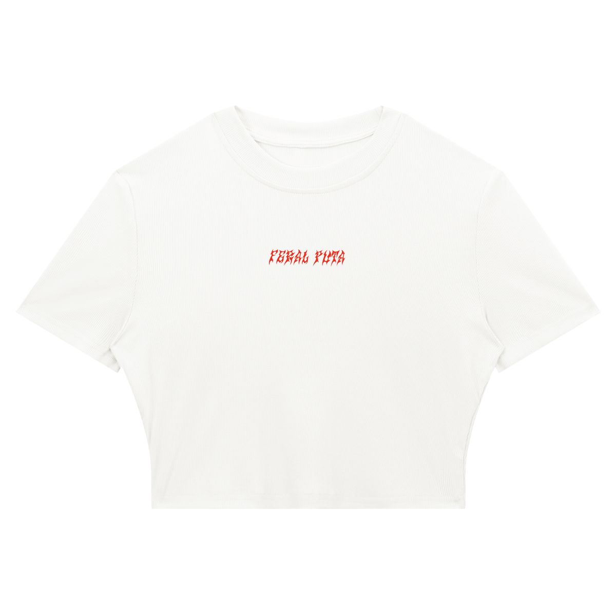 -FERAL PUTA- Crop Shirt